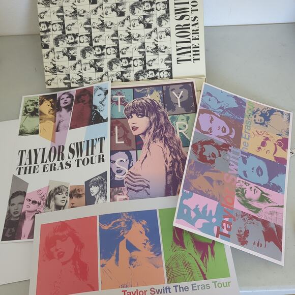 Taylor Swift Eras Tour VIP Merch Box Official Concert London 2024 Poster Bag Etc - Picture 8 of 12